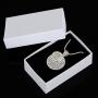 Skyrim The Prayer of Jabez Two Coins Budda Words Engraved Pendant Necklace Jewelry for Men and Women