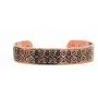 Accents Kingdom Magnetic Copper Therapy Bangle Cuff Golf Bracelet