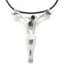 Trilogy Jewelry Pewter Hanging Skeleton Gothic Biker Pirate Pendant, Leather Necklace Trilogy Jewelry Pewter Hanging Skeleton Gothic Biker Pirate Pendant, Leather Necklace