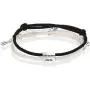 Magnetic Couple Bracelet Set, Black and White Bracelet Adjustable Couple Bracelets Great Gift for Women, Men, Lover, Him Her and Best Friend Rope Bracelet Set of 2