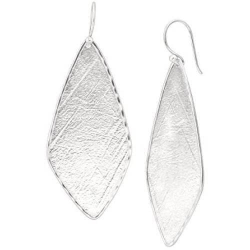 Silpada Etched Effect Drop Earrings in Sterling Silver