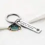 KUIYAI It Never Hurts to Keep Looking for Sunshine Bar Kecyahin with Eeyore Charm A.A Milne Quote Jewelry Inspiration Gift