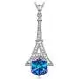 Kate Lynn Gifts for Her Valentines Day Eiffel Tower Pendant Necklace Crystals Jewelry for Girlfriend Daughter Friends Female with Gift Box, 17.5''+2'' Kate Lynn Gifts for Her Valentines Day Eiffel Tower Pendant Necklace Crystals Jewelry for Girlfriend Daughter Friends Female with Gift Box, 17.5''+2''