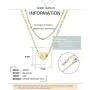ABDOT Heart Initial Necklaces for Women Girls 14k Gold Plated Heart Pendant Letter Alphabet Necklace Personalized Layered Necklaces Birthday Jewelry Gifts