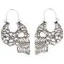 URDEAR Skeleton Pirate Earrings for Women Girls, Skull Charm Dangle Earrings Ear Drops Hook Jewelry Gifts for Women