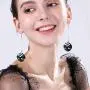RUIZHEN 3 Pairs 3D Dice Dangle Earrings Funny Punk Cubic Dice rop Earrings Night Club Party Jewelry RUIZHEN 3 Pairs 3D Dice Dangle Earrings Funny Punk Cubic Dice rop Earrings Night Club Party Jewelry