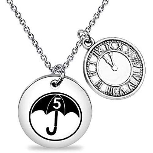 FAADBUK The Umbrella Academy Inspired Gift UA Fans Gift Vanya Ben Gift Five Klaus Allison Diego Luther Gift The Umbrella Academy Superheros Gift