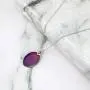 Ms.Iconic 17x22MM Oval Disc Rainbow Mood Charm Color Change Necklace Color Changing Jewelry Bridesmaid Wedding Gift for Her