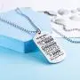 LParkin Son Gifts from Dad Mom Daddy Mommy You are Braver Than You Believe Necklace Jewelry Pendant Dog Tag LParkin Son Gifts from Dad Mom Daddy Mommy You are Braver Than You Believe Necklace Jewelry Pendant Dog Tag