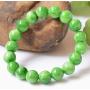HSUMING Natural Stone Jade Bead Stretch Bracelet for Women Girls Men - Unisex Good Luck Gemstone Jewelry Chakra Bracelet