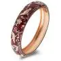 UJOY Cloisonne Indian Bangle Colored Crystal Gold Plated Hinge Cuff Bracelet Hollowed Bird Enamel Jewelry Gift 55C49 UJOY Cloisonne Indian Bangle Colored Crystal Gold Plated Hinge Cuff Bracelet Hollowed Bird Enamel Jewelry Gift 55C49