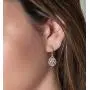 A+O Wedding Bridesmaids Gift Drop Dangle Earrings or Jewelry set in Silver, Yellow Gold, Rose Gold A+O Wedding Bridesmaids Gift Drop Dangle Earrings or Jewelry set in Silver, Yellow Gold, Rose Gold