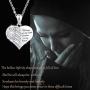 FREECO 925 Sterling Silver Urn Necklace for Ashes - Angel Wing Heart Cremation Memorial Pendant Keepsake Necklace Jewelry Gifts with Fill Kit