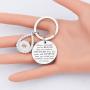 WSNANG Order of The Eastern Star Infinity Necklace OES Sorority Jewelry for BFF Sisterhood Friendship Gift You are Braver Stronger Smarter Than You Think Keychain