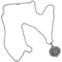 Tribal Jewelry Maya Mayan Calendar Aztec Inca Alaskan Native American Indian Mexican Peruvian Pewter Mens Pendant Necklace Good Luck Charm Protection Amulet for men unisex w Silver Ball Chain