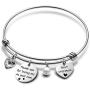 Step Mother Gift Thank You for Loving Me as Your Own Step Mother Bracelet Step Mom Bracelet Step Mom of Bride Gifts Adoption Bracelet Foster Mom Gift（BR-As your own）