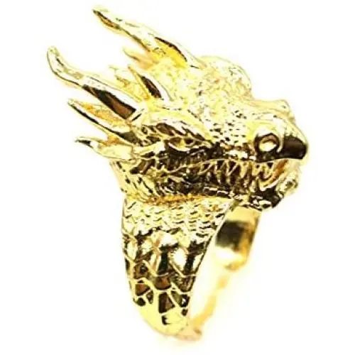 Dragon Head Ring Vintage Gothic Design Band Mens Biker Ring Hiphop Motorcycles Personalized Cool Dragon Trendy Ring for Men Boys Jewelry Gold Silver Dragon Head Ring Vintage Gothic Design Band Mens Biker Ring Hiphop Motorcycles Personalized Cool Dragon Trendy Ring for Men Boys Jewelry Gold Silver