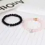 Magnetic Couple Bracelets King&Queen Crown Couple Bracelets His and Her Friendship 8mm Beads Bracelet