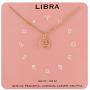 Augonfever Zodiac Necklace Constellation Horoscope Jewelry Birthday for Women Girls