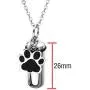 Jovivi Personalized Custom Stainless Steel Pet Puppy Dog Paw Charm Cylinder Urn Necklace Keychain for Ashes Memorial Keepsake Pendant Cremation Jewelry with Filler Kit and Box Jovivi Personalized Custom Stainless Steel Pet Puppy Dog Paw Charm Cylinder Urn Necklace Keychain for Ashes Memorial Keepsake Pendant Cremation Jewelry with Filler Kit and Box