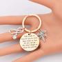 FUSTMW RN Nurse Keychain Gift RN Graduate Gifts Registered Nurse Gifts Medical Jewelry RN Charm Take Pride in How Far You Have Come Nurse Inspirational Gifts …