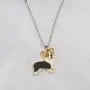 FUSTMW Dog Lovers Necklace Gifts Dachshund Corgi Chihuahua Necklace Dog Owners Jewelry Pet Lovers Gifts