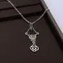 CENWA Outlander Inspired Jewelry Celtic Knot Cross Pendant Necklace Outlander Sassenach Scottish Outlander Gift