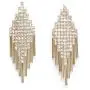 Vince Camuto Pave Mesh and Bar Earrings, goldtone/crystal, medium (VJ-404484) Vince Camuto Pave Mesh and Bar Earrings, goldtone/crystal, medium (VJ-404484)