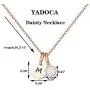 YADOCA Initial Disc Necklace for Women Rose Gold Opal Pendant Necklace Best Friend Personalized Alphabet Letter Necklace Jewelry Gift YADOCA Initial Disc Necklace for Women Rose Gold Opal Pendant Necklace Best Friend Personalized Alphabet Letter Necklace Jewelry Gift