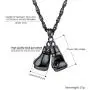 PROSTEEL Stainless Steel Boxing Glove Necklace, Fighting Glove, Pendant & Chain, Men Jewelry PROSTEEL Stainless Steel Boxing Glove Necklace, Fighting Glove, Pendant & Chain, Men Jewelry