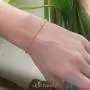 555Jewelry 2mm Stainless Steel Adjustable Ball Bead Bracelet for Women 7.5 Inch 555Jewelry 2mm Stainless Steel Adjustable Ball Bead Bracelet for Women 7.5 Inch