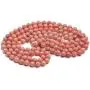 JYXJEWELRY Long Strand Pink Coral Necklace 9mm Handmade Coral Beads Opera Endless Necklace 56''