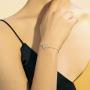 POPKIMI Sterling Silver Suflower/Rose Flower/Dog Paw Urn Cremation Bracelet Pet Ashes for Women Keepsake Jewelry