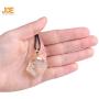 JOE FOREMAN Natural Raw Crude Lemon Quartz Crystal Reiki Pendant Necklace for Women Dowsing Chakra Pendulum for Divination Real Stone Energy Healing