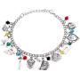 Winssi Zelda Bracelets Charms and Zelda Necklace for Fans Cosplay Costume Jewelry
