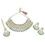 MUCH-MORE Indian Bollywood Bridal Choker Necklace Gold Plated Party Wear Ethnic Wedding Jewelry Set for Women MUCH-MORE Indian Bollywood Bridal Choker Necklace Gold Plated Party Wear Ethnic Wedding Jewelry Set for Women