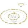 BOUTIQUELOVIN 14K Gold Plated Paperclip Link Chain Choker Necklace for Women Girls
