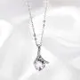 Unijew Sister Necklace from Sister Brother, S925 CZ Sterling Silver Christmas Mothers Day Jewelry Birthday Gift, Gift from Sister and Brother. Unijew Sister Necklace from Sister Brother, S925 CZ Sterling Silver Christmas Mothers Day Jewelry Birthday Gift, Gift from Sister and Brother.