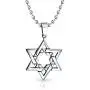 Bling Jewelry Large Religious Magen Judaic Jewish Hanukkah Star of David Pendant Necklace for Men for Bar Mitzvah 925 Sterling Silver Bling Jewelry Large Religious Magen Judaic Jewish Hanukkah Star of David Pendant Necklace for Men for Bar Mitzvah 925 Sterling Silver