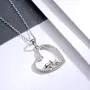 oGoodsunj Mother Daughter Jewelry - 925 Sterling Silver Necklace Lucky Elephant Love in Heart Pendant Ring Bracelet for Women Girls