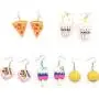 5 Pairs Handmade Simulation Food Dangle Earrings Creative Cute Pizza Hamburger Bread Ice-Cream Statement Drop Earrings Set Novelty Kawaii Funny Food Earrings Jewelry for Women Girls 5 Pairs Handmade Simulation Food Dangle Earrings Creative Cute Pizza Hamburger Bread Ice-Cream Statement Drop Earrings Set Novelty Kawaii Funny Food Earrings Jewelry for Women Girls