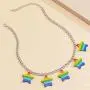 yfstyle LGBT Lesbian Pride Star Charm Necklace Gift for Women & Girl LGBTQ Rainbow Choker Necklace for Girlfriend Jewelry Gift for Valentine’s Day yfstyle LGBT Lesbian Pride Star Charm Necklace Gift for Women & Girl LGBTQ Rainbow Choker Necklace for Girlfriend Jewelry Gift for Valentine’s Day
