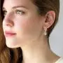 Swarovski Crystal Cube Drop Earrings for Women Leverback Dangle Earrings 14K Gold Plated Hypoallergenic Jewelry Swarovski Crystal Cube Drop Earrings for Women Leverback Dangle Earrings 14K Gold Plated Hypoallergenic Jewelry