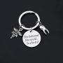 Dental Hygienist Gifts She Believed She Could So She Did Keychain Dentist Jewelry Graduation Gift For DH