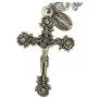 Holly Lines Swarovski Pearl Heritage Collection Catholic Rosary Case and Pouch, Creed 6 mm Beaded Rosary in Hard-Side Black Case with Ave Maria Zippered Pouch and Rosary Mysteries Card