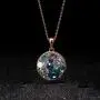 EVEVIC Swarovski Crystals Round Disc Pendant Necklaces for Women Fashion 14K Gold Plated Hypoallergenic Dainty Jewelry EVEVIC Swarovski Crystals Round Disc Pendant Necklaces for Women Fashion 14K Gold Plated Hypoallergenic Dainty Jewelry