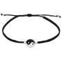 AeraVida Balance of Yin and Yang .925 Sterling Silver Cotton Rope Adjustable Wrist Pull Bracelet AeraVida Balance of Yin and Yang .925 Sterling Silver Cotton Rope Adjustable Wrist Pull Bracelet