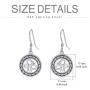 RMREWY Celtic Butterfly Earrings Sterling Silver Butterfly Dangle Hook Earrings Celtic Jewelry Mother Day Gift for Women Mom