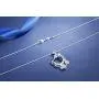 UUONLY Hello Kitty Necklace, Kitty Cat Necklace-Silver Plated Cat Pendant Necklace, Birthday Gift for Hello Kitty Fans,Women etc, 17.71''