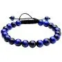 Jovivi 8MM Birthstone Gemstones Healing Power Crystal Macrame Adjustable Beaded Bracelet, Unisex Jovivi 8MM Birthstone Gemstones Healing Power Crystal Macrame Adjustable Beaded Bracelet, Unisex